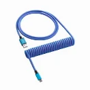 CableMod Classic Coiled Keyboard Cable USB A to USB Type C 150cm - Galaxy Blue