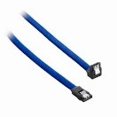 CableMod ModMesh Right Angle SATA 3 Cable 30cm - Blue