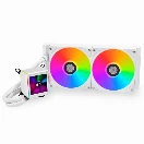 Lian Li Galahad II LCD Performance AIO 280mm All In One CPU Cooler - White