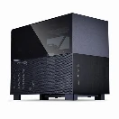 Lian Li Q58X3 Mini-ITX Aluminium and Tempered Glass Case - Black