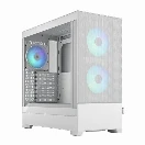 Fractal Design Pop Air RGB (White TG) Gaming Case w/ Clear Glass Window