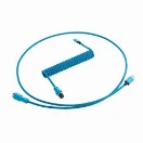 CableMod Pro Coiled Keyboard Cable USB A to Micro USB 150cm - Spectrum Blue