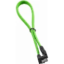 CableMod ModMesh Right Angle SATA 3 Cable 30cm - Light Green