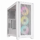 CORSAIR ICUE 4000D RGB WHITE MID CASE   