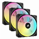 Corsair iCUE LINK QX120 12cm PWM RGB Case Fans (3 Pack)