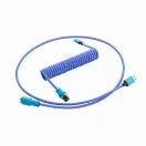 CableMod Pro Coiled Keyboard Cable USB A to USB Type C 150cm - Galaxy Blue