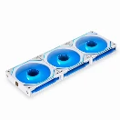 Lian Li UNI SL120 INF Addressable RGB White 120mm Fan Triple Pack with Controlle