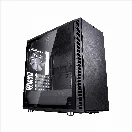 Fractal Design Define Mini C Micro-ATX Case - Black Tempered Glass