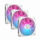 CORSAIR ICUE RX120 RGB 120MM PWM 3PK WHI
